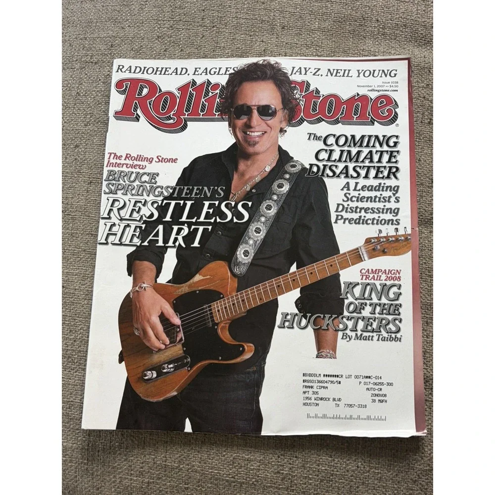 Lot of 2! Vintage Y2K Rolling Stone Issue 1071 Bruce's Dream Springsteen Music